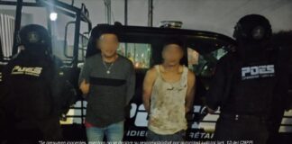 Fuerte persecución desde Lomas de Casa Blanca hasta Pedro Escobedo concluye con tres detenidos y aseguramiento de armas