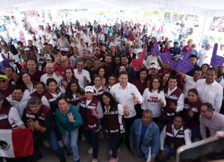 Astudillo llevó a San Juan del Río su discurso político nacional como parte de su actividad territorial en Querétaro.