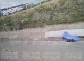 Atropellan a un hombre en la autopista México-Querétaro a la altura de San Juan del Río antes de Gasolinería El Campeón