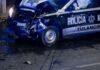 Choca patrulla de Tulancingo contra Jeep; conductor huye tras el impacto