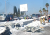 Volcadura de tráiler cargado con producto en polvo paraliza la carretera Silao-León y genera colapso vial en Guanajuato