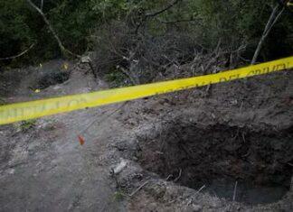 Encuentran una fosa clandestina con los cuerpos de cinco personas