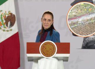 Se solidariza Sheinbaum con España por choque de trenes