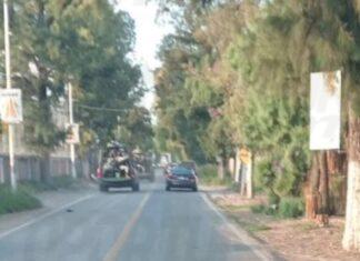 Aseguran tres objetos con características de artefactos explosivos, un arma y un vehículo en San Isidro de Elguera, Celaya; hay detenidos