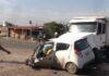 Muere conductor al chocar su auto contra una tolva en la Irapuato-Cuerámaro, en Abasolo