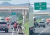 VIDEO: Grupo armado ataca a agentes de la Agencia de Investigación Criminal en intento de rescate sobre la autopista