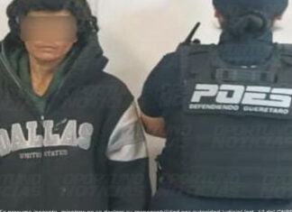 Detienen a una mujer con orden de aprehensión vigente durante el operativo en San Juan del Río
